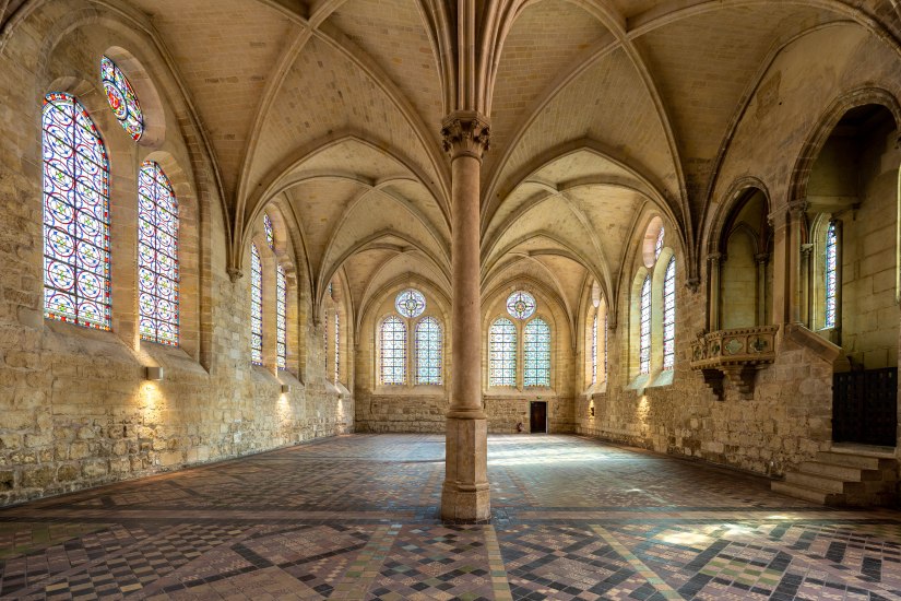 Abbaye de Royaumont Main Refectory